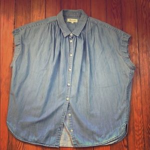 Madewell Loose Jean blouse